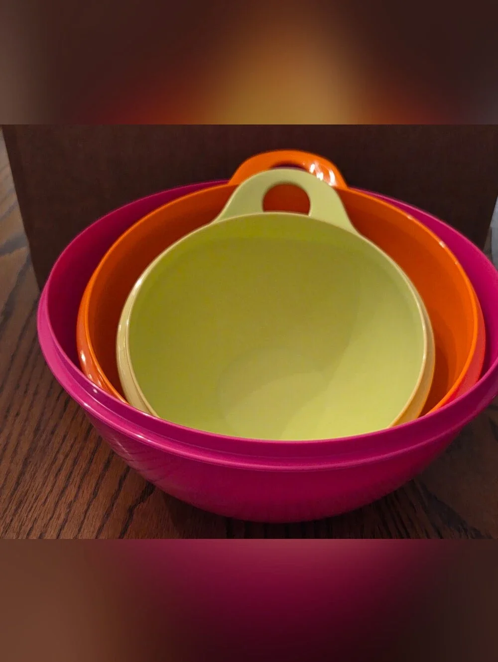 TUPPERWARE THATSA BOWL SET/3